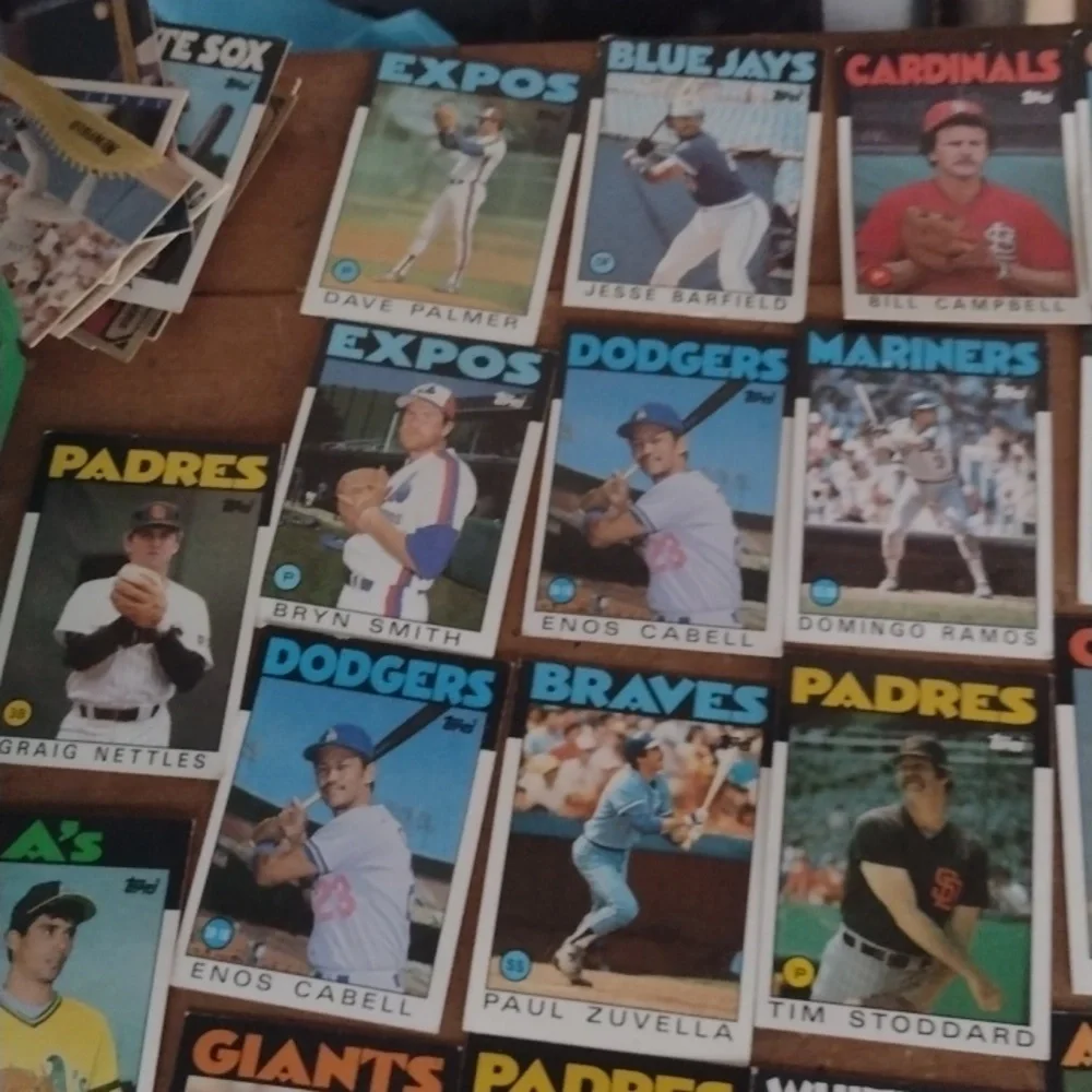 Vintage1986 Baseball Trading Cards Collection(42) - Picture 8 of 8